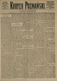 Kurier Poznański 1888.10.25 R.17 nr246