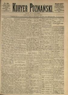 Kurier Poznański 1888.11.16 R.17 nr264