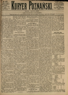 Kurier Poznański 1888.12.01 R.17 nr277