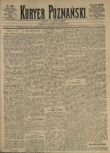 Kurier Poznański 1888.12.14 R.17 nr287