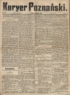 Kurier Poznański 1875.04.07 R.4 nr79